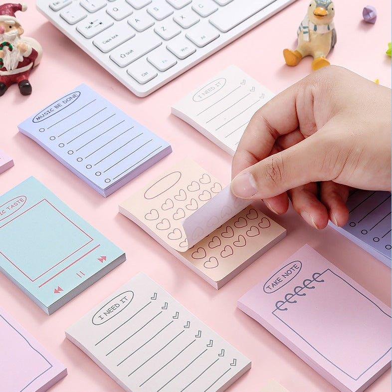 Original notes cute note pad creative n times stickers note paper NP-000112 - CHL-STORE 