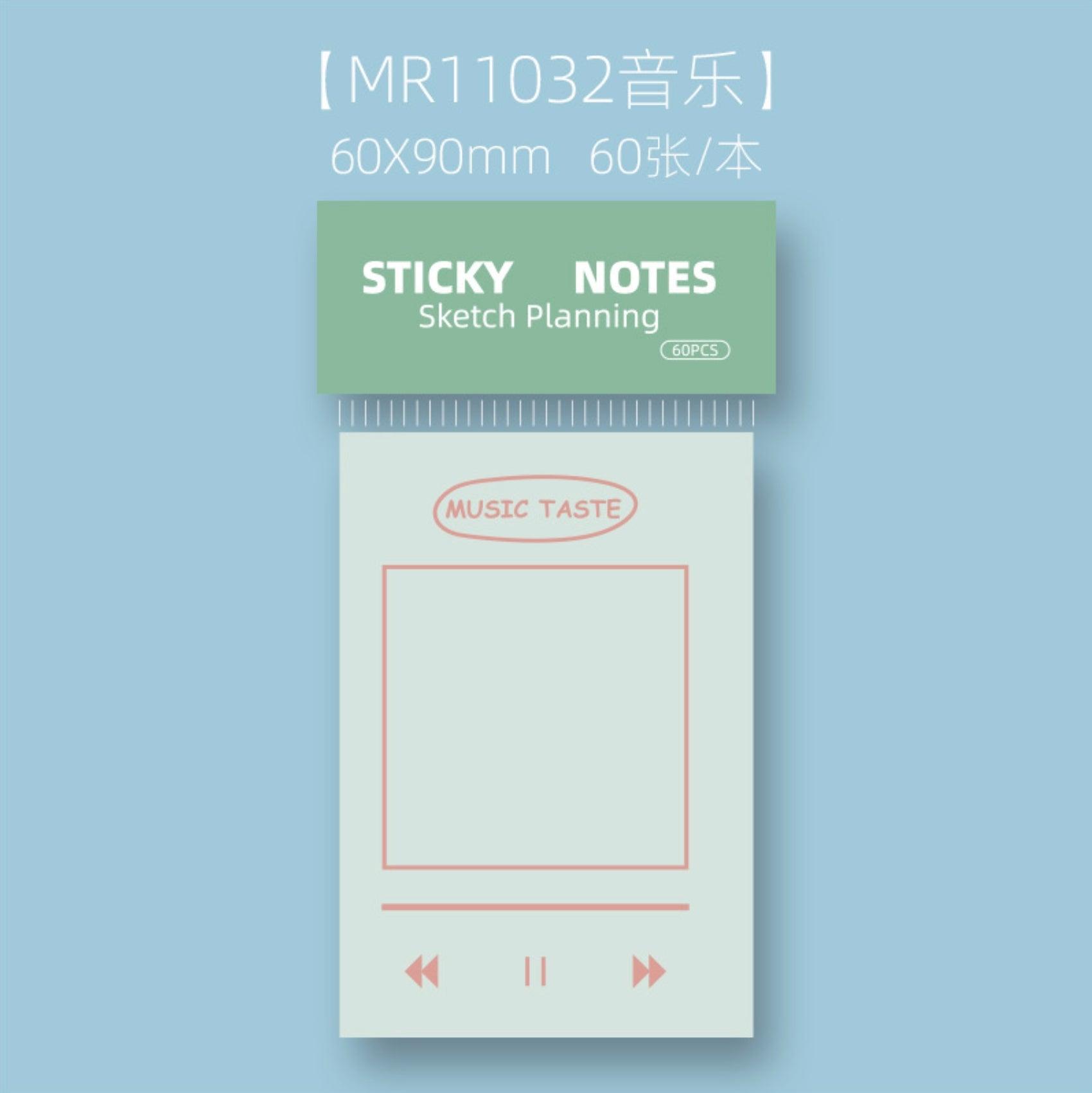 Original notes cute note pad creative n times stickers note paper NP-000112 - CHL-STORE 