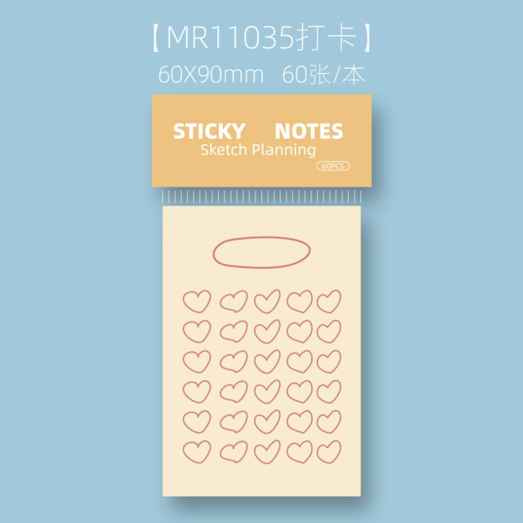 Original notes cute note pad creative n times stickers note paper NP-000112 - CHL-STORE 