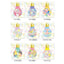 Original Rendering Fantasy Girlish Heart Decoration Animal Light Bulb Modeling Reflective Sticker Pack Sticker Pack Light Cannon Stickers 30pcs NP-HEZQI-059 - CHL-STORE 