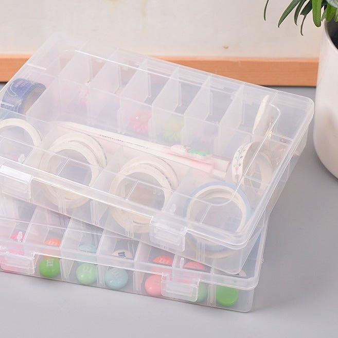 Paper Tape Storage Box with Safety Sealing and Customizable Grids –  CHL-STORE