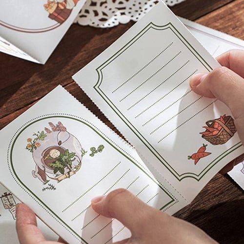 PaperMore Folding Note Paper Flower and Alice Series Note Paper Note Paper NP-030074 - CHL-STORE 