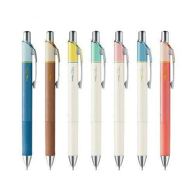Pentel BLN74L Soft Stripe Pattern Candy Color Retro 0.4mm Gel Pen Oily Pen Quick Dry Pen - CHL-STORE 