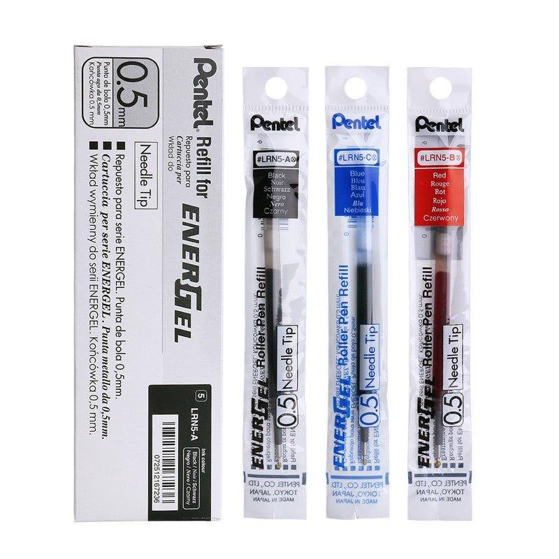 Pentel LRN5 ENERGEL Speed Ball Pen Series Gel Refill 0.5mm - CHL-STORE 