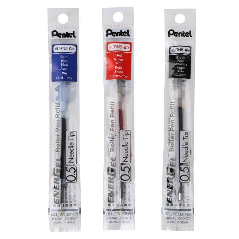 Pentel LRN5 ENERGEL Speed Ball Pen Series Gel Refill 0.5mm - CHL-STORE 