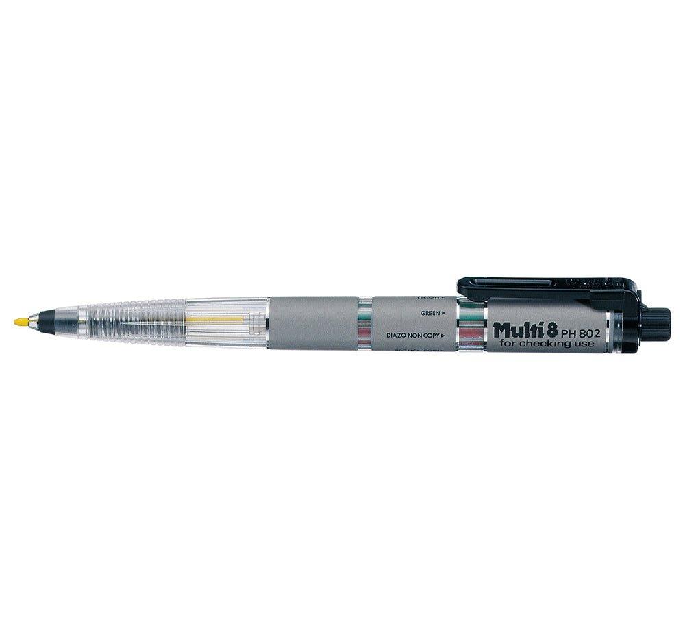 Pentel Super Multi 8 PH803ST 0.7MM 8-color group 8-in-1 multi-function functional pen group 8-color pen - CHL-STORE 