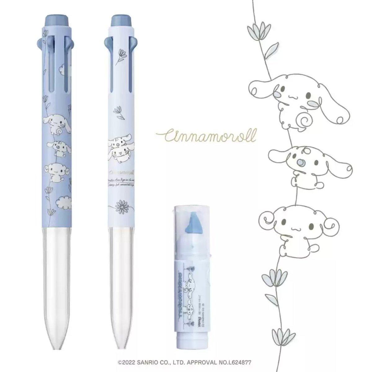 Sanrio x Pentel Multi-Color Pen with Cute Characters – CHL-STORE