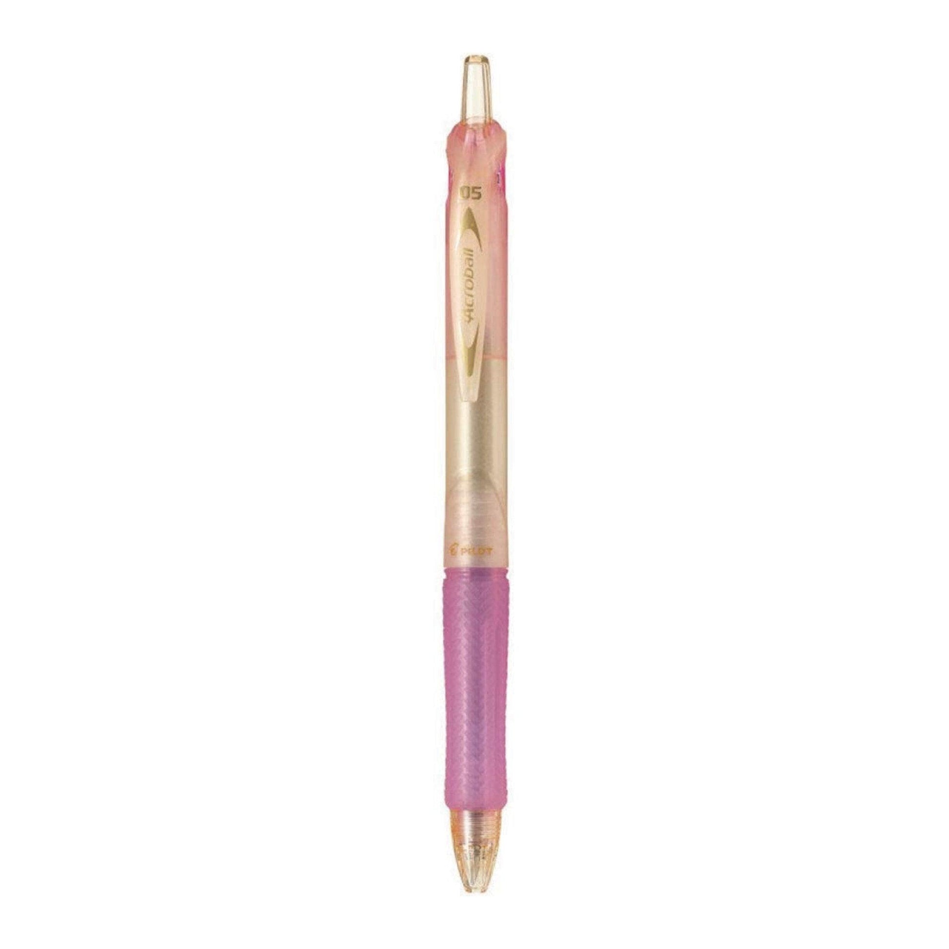 PILOT BAB-15EF Bell pink luxury bronzing metal shiny shiny oily ballpoint pen 0.5mm - CHL-STORE 