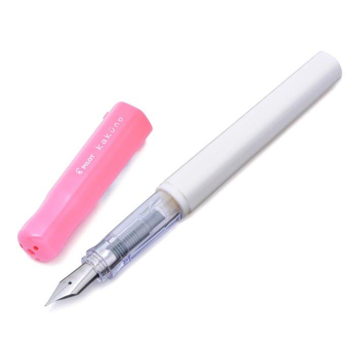 PILOT FKA-1SR Smiling Fountain Pen x Limited Edition x White Body with Pink Series - CHL-STORE 
