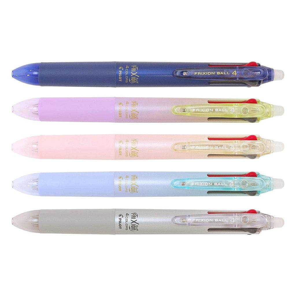 PILOT Frixion 0.38MM Four Color Magic Eraser Pen Purple LKFB-80UF-GRPU - CHL-STORE 