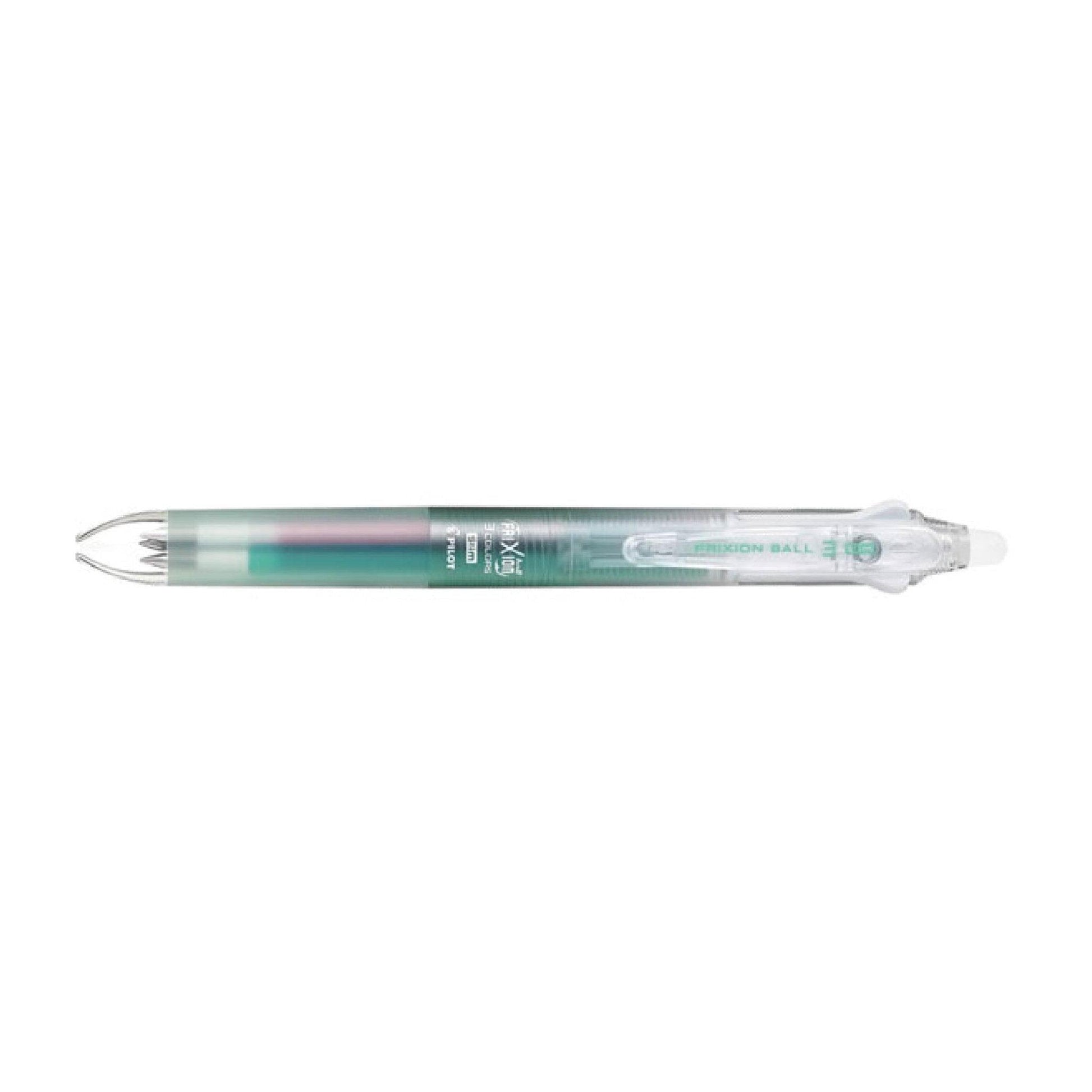 PILOT FRIXION BALL3 SLIM Transparent Pen Case 0.38mm Tri-color Button Magic  Erase Pen Erasable pen PILOT – CHL-STORE