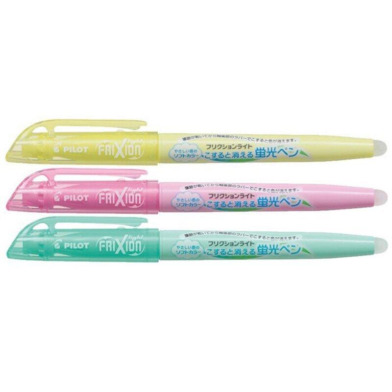 PILOT Frixion Light Soft Highlighter 3pcs Erase Pen Erasable Pen SFL30SL3CS magic eraser pen - CHL-STORE 