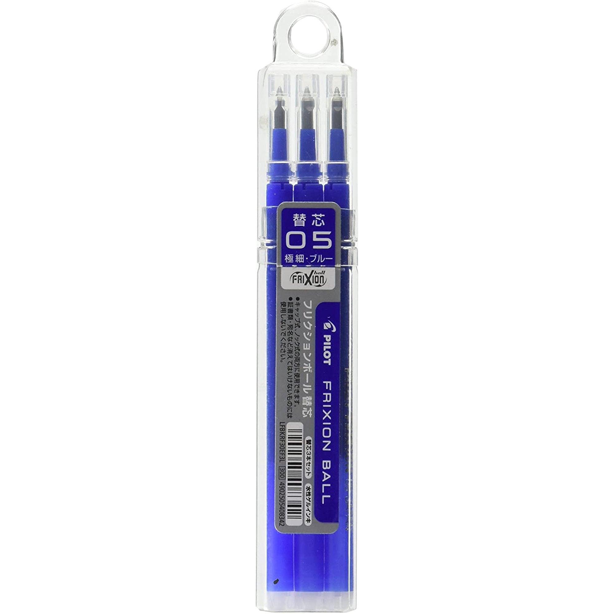 Pilot Frixion Erase Pen Refillable 0.5mm Magic Erase Capability