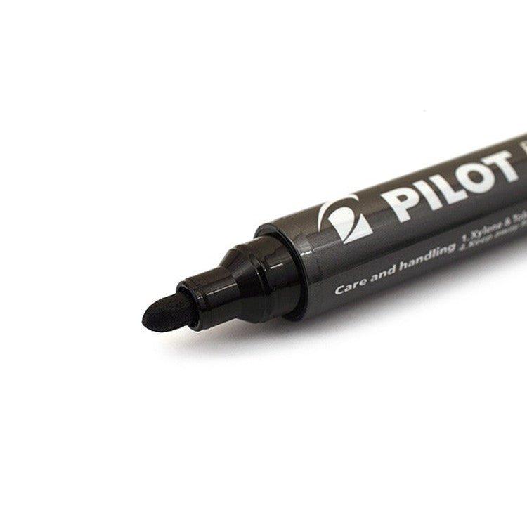 PILOT Oily Marker Pen Medium Character Pill Core MPM-10F Marker Pen Black Blue Red - CHL-STORE 