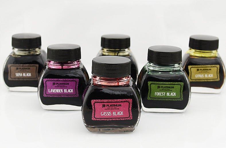 Platinum INKK-2000.66 Classic Ink Classical Water-Resistant Ink 60ml SEPIA BLACK - CHL-STORE 