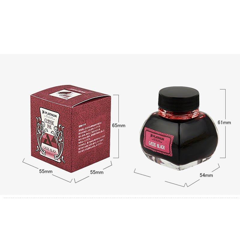 Platinum INKK-2000 Classic Ink classic waterproof ink dark ink ink 60ml no box glass bottle - CHL-STORE 