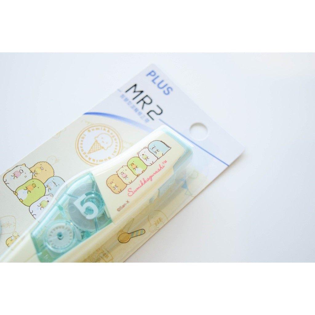 PLUS 5182 Sumikko Gurashi Series MR2 Roller Correction tape Ice Cream Style Pink Color Modeling Correction tape - CHL-STORE 
