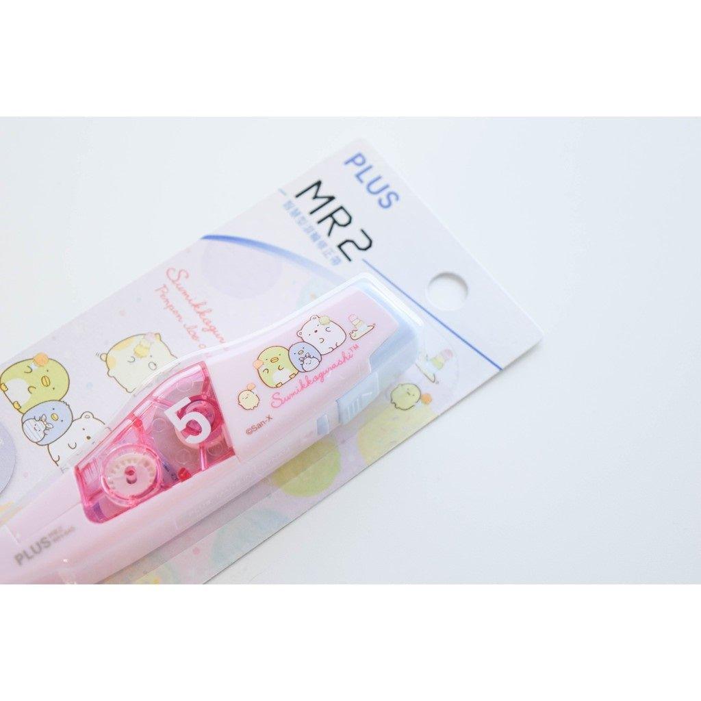 PLUS 5182 Sumikko Gurashi Series MR2 Roller Correction tape Ice Cream Style Pink Color Modeling Correction tape - CHL-STORE 