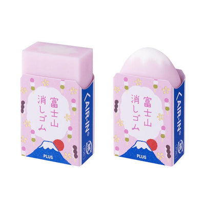 PLUS ER-100AIF Mount Fuji Eraser Spring Limited Peach Fuji Modeling Eraser Random Shipping - CHL-STORE 