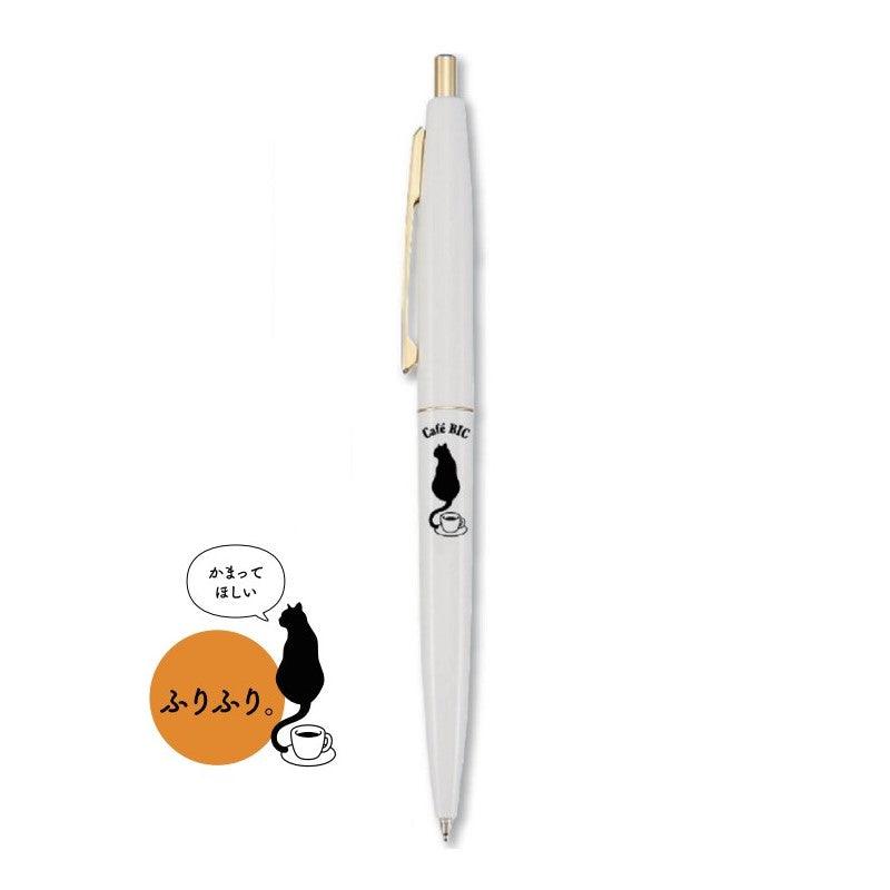 (Pre-Order) BIC Click Gold 0.5mm Cat Pattern Permanent ballpoint pen CLG05 - CHL-STORE 