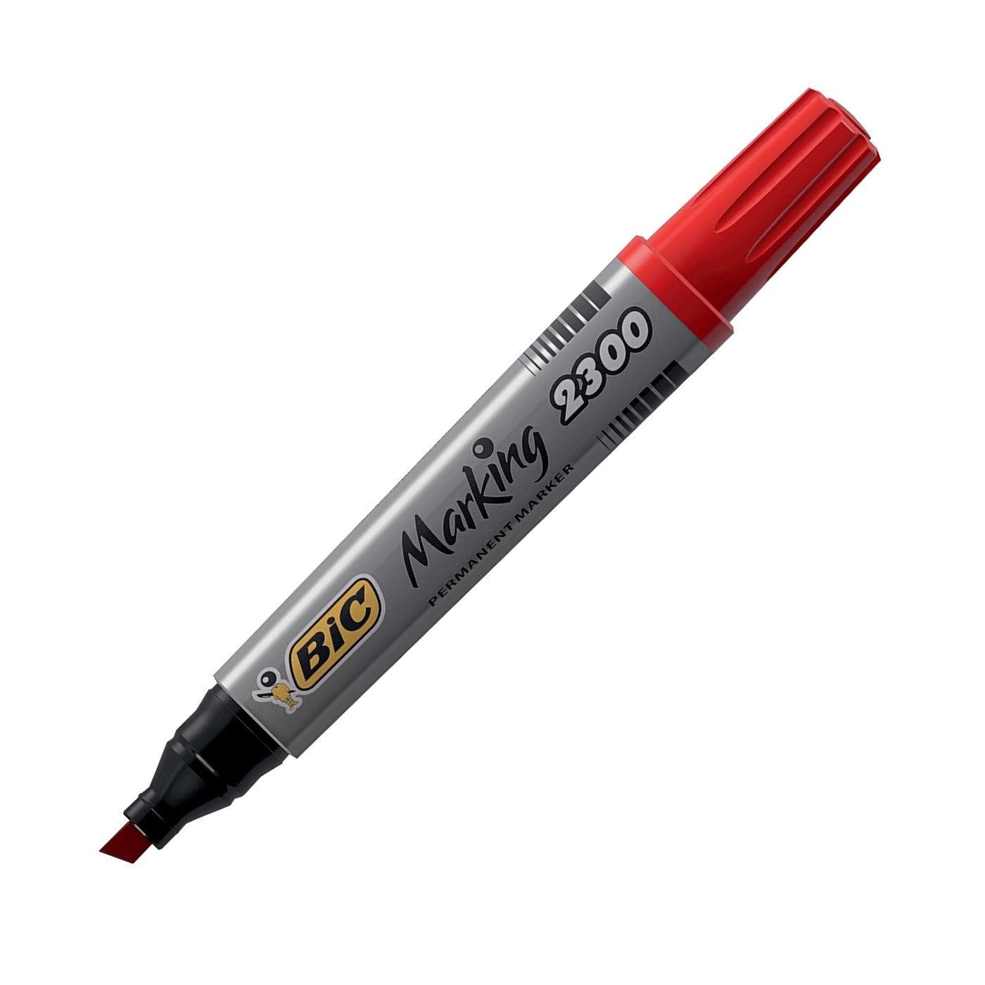 (Pre-Order) BIC Permanent marker 3.7mm 5.5mm Fluorescent marker PM2300 - CHL-STORE 