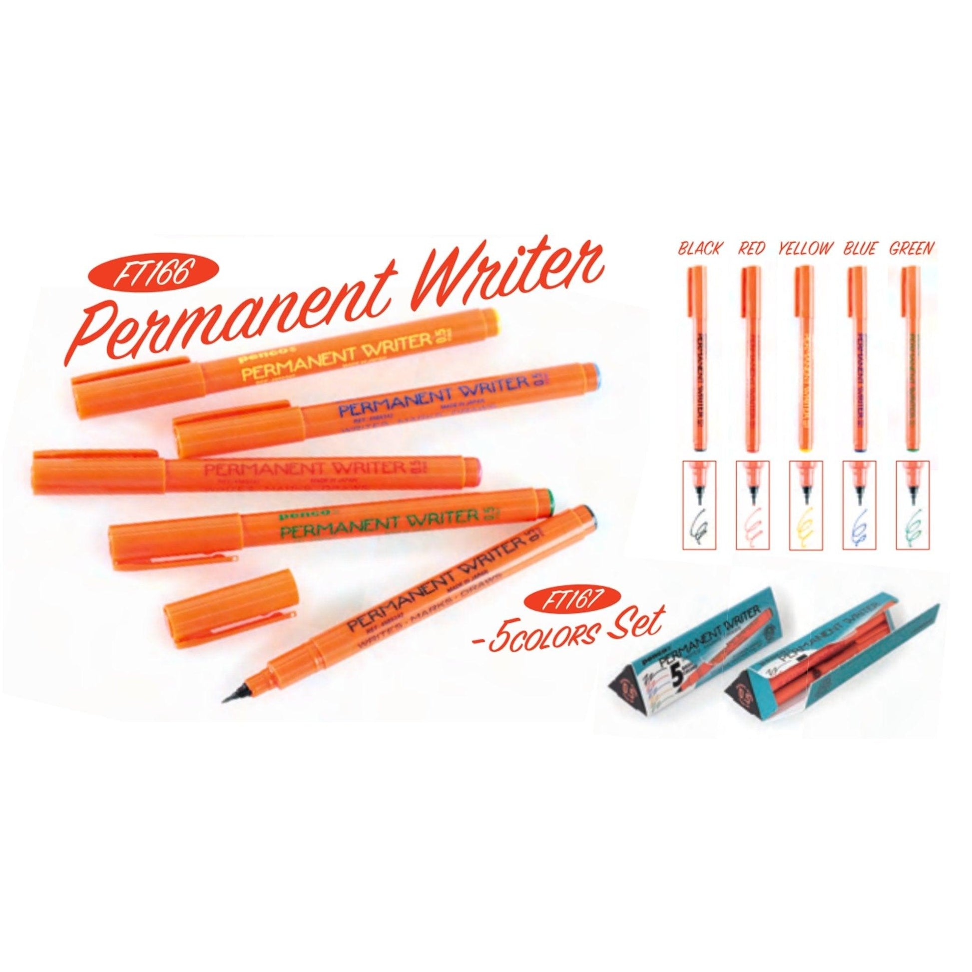 (Pre-Order) HIGHTIDE PENCO Permanent Writer FT166 FT167 - CHL-STORE 