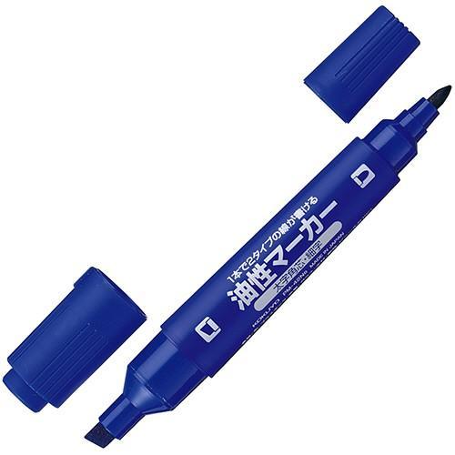 (Pre-Order) KOKUYO Permanent Marker Recycled Resin Bold Twin 5mm+1mm PM-42N - CHL-STORE 