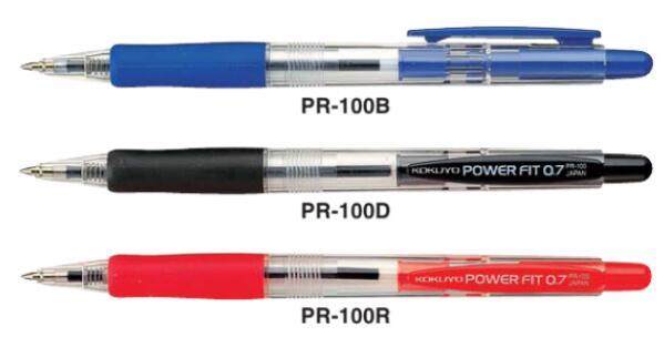(Pre-Order) KOKUYO Power Fit Recycled Resin Ballpoint Pen 0.7mm PR-100 - CHL-STORE 