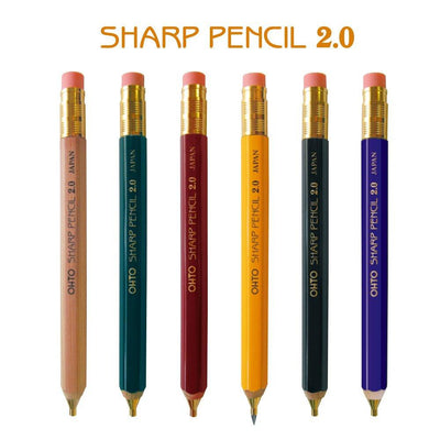 (Pre-Order) OHTO SHARP PENCIL 2.0 Mechanical Pencil APS-680E - CHL-STORE 