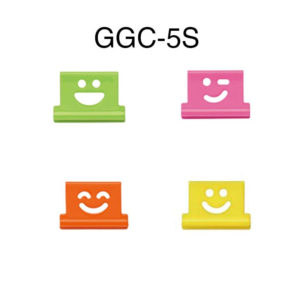 (Pre-Order) OHTO Smile Gachadama Gachuck Stainless Steel Clip Colorful Clip Non-Stapler Clip GGS-5S / GGC-5S - CHL-STORE 