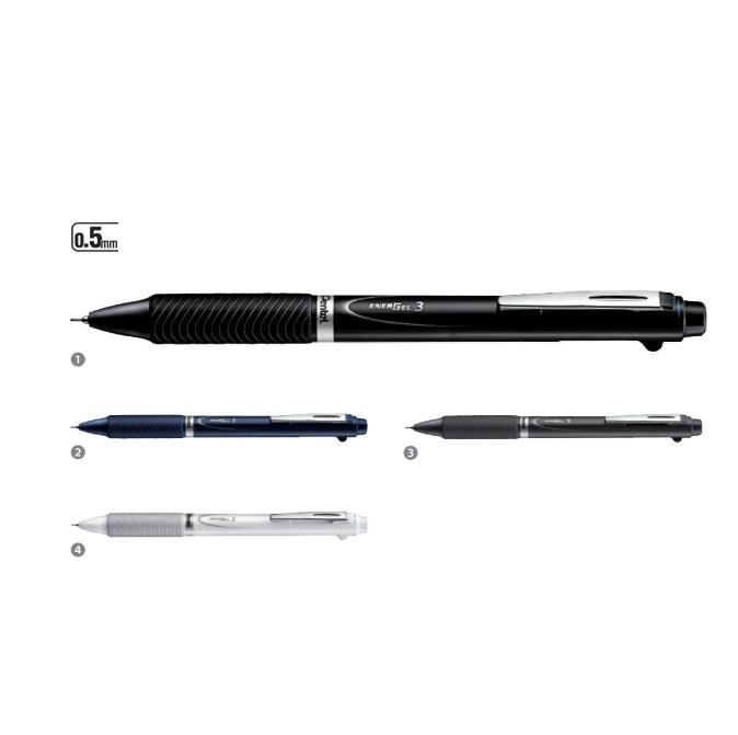 (Pre-Order) PENTEL Energel 3-color ballpoint pen 0.5mm BLC35 - CHL-STORE 