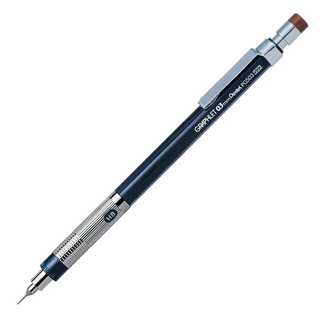 (Pre-Order) PENTEL Graflet 0.3~0.9mm HB drafting mechanical pencil PG50 Z2-1N - CHL-STORE 