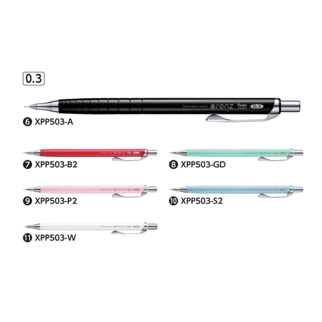 (Pre-Order) PENTEL Orenz 0.3mm mechanical pencil XPP503 Z2-1N - CHL-STORE 