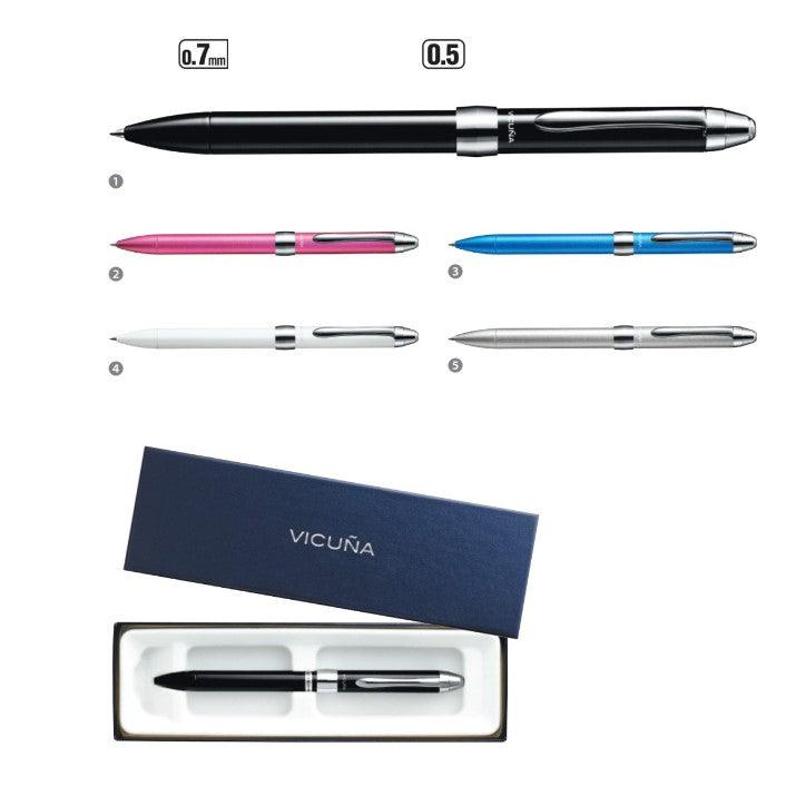 (Pre-Order) PENTEL Vicuna EX3 series multi-function pen 2-color ballpoint pen + mechanical pencil 0.7mm 0.5mm BXW3375 - CHL-STORE 