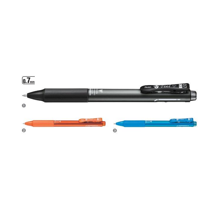 (Pre-Order) PENTEL Vicuña feel 2-color ballpoint pen 0.7mm BXCB27M - CHL-STORE 