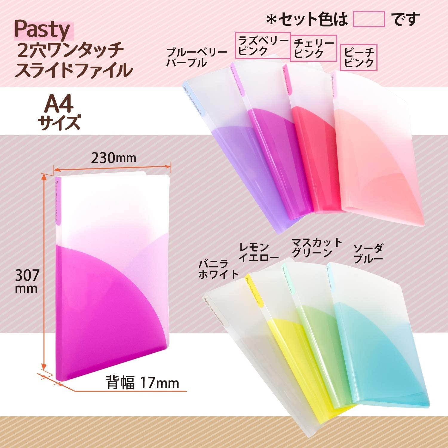 PLUS File A4 Pasty - Convenient One-Touch Slide File - Pre-Order Now ...