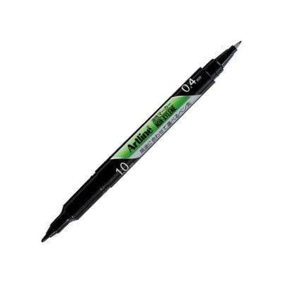 (Pre-Order) SHACHIHATA Artline 0.4mm 1mm Permanent Marker (Twin) Fine Type K-041T - CHL-STORE 