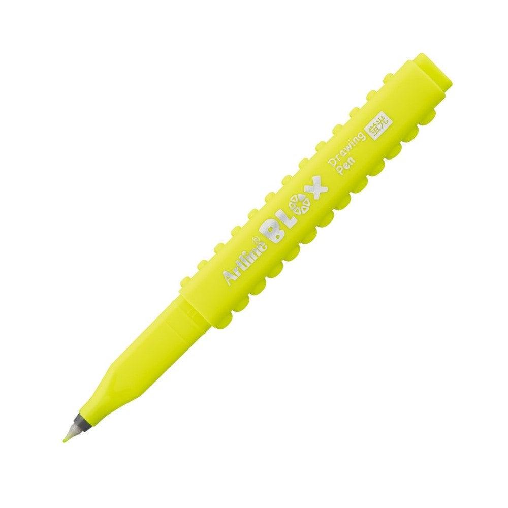 (Pre-Order) SHACHIHATA Artline 0.4mm BLOX water-based felt-tip pen  fluorescent KTX-200F