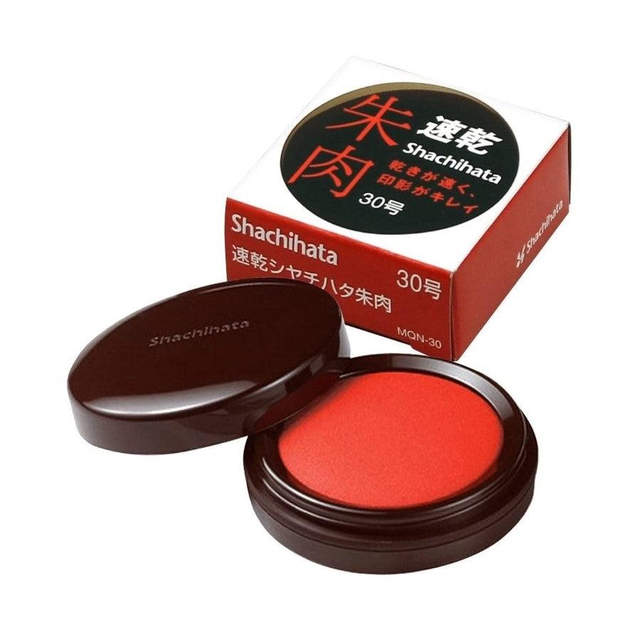 (PreOrder) SHACHIHATA Quickdrying shachihata vermilion MQN3060 OQN