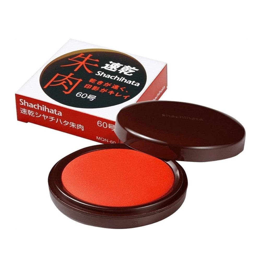 (PreOrder) SHACHIHATA Quickdrying shachihata vermilion MQN3060 OQN