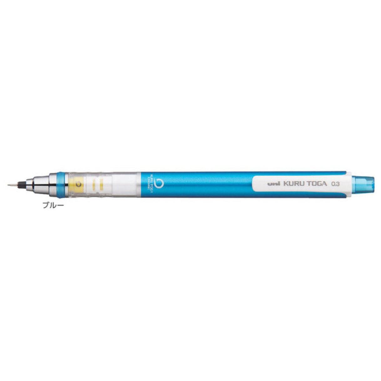 (Pre-Order) Uni KURU TOGA ADVANCE 0.3mm 0.5mm Fashion Mechanical Pencil  Black Color M5-1030 M3-1030