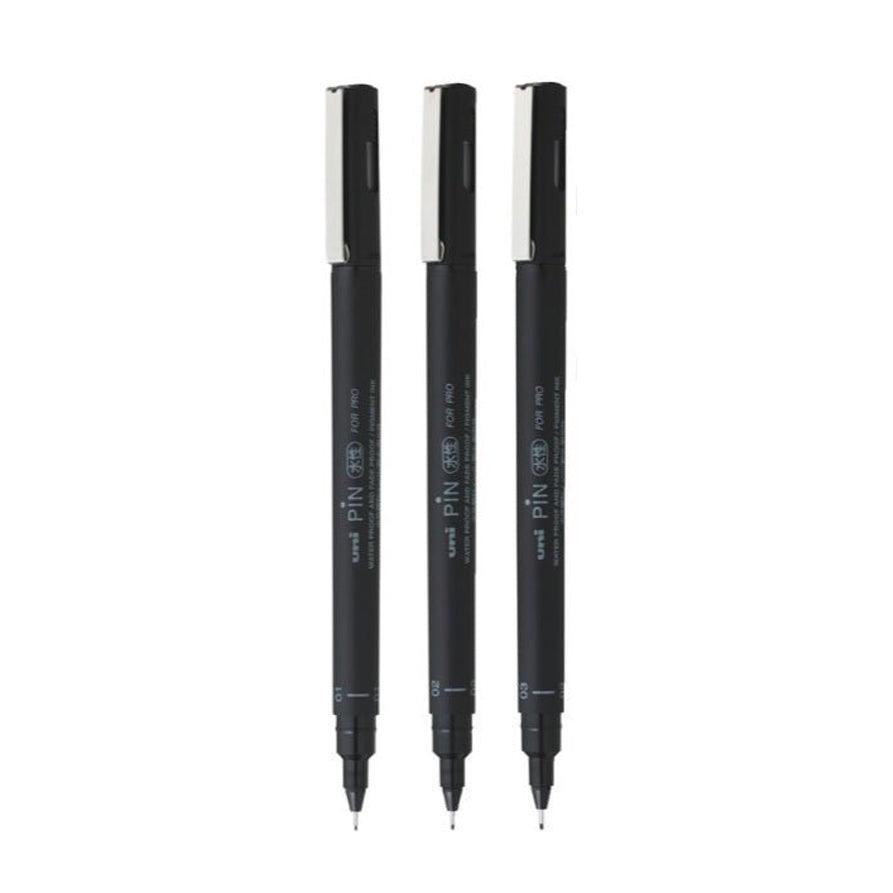 (Pre-Order) Uni Pin 0.28mm/ 0.33mm / 0.38mm Pigment Pen, PIN-101, PIN-102, PIN-103 - CHL-STORE 