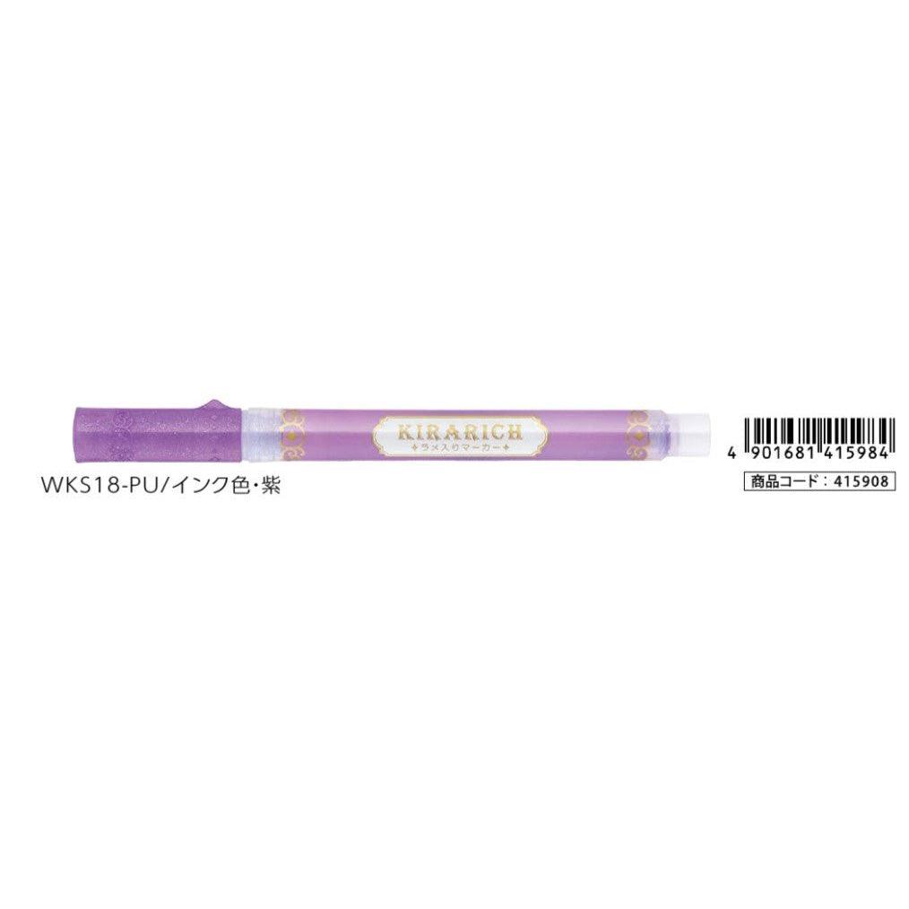 (Pre-Order) ZEBRA KIRARICH highlighter pen, Water-based marker, WKS18 - CHL-STORE 