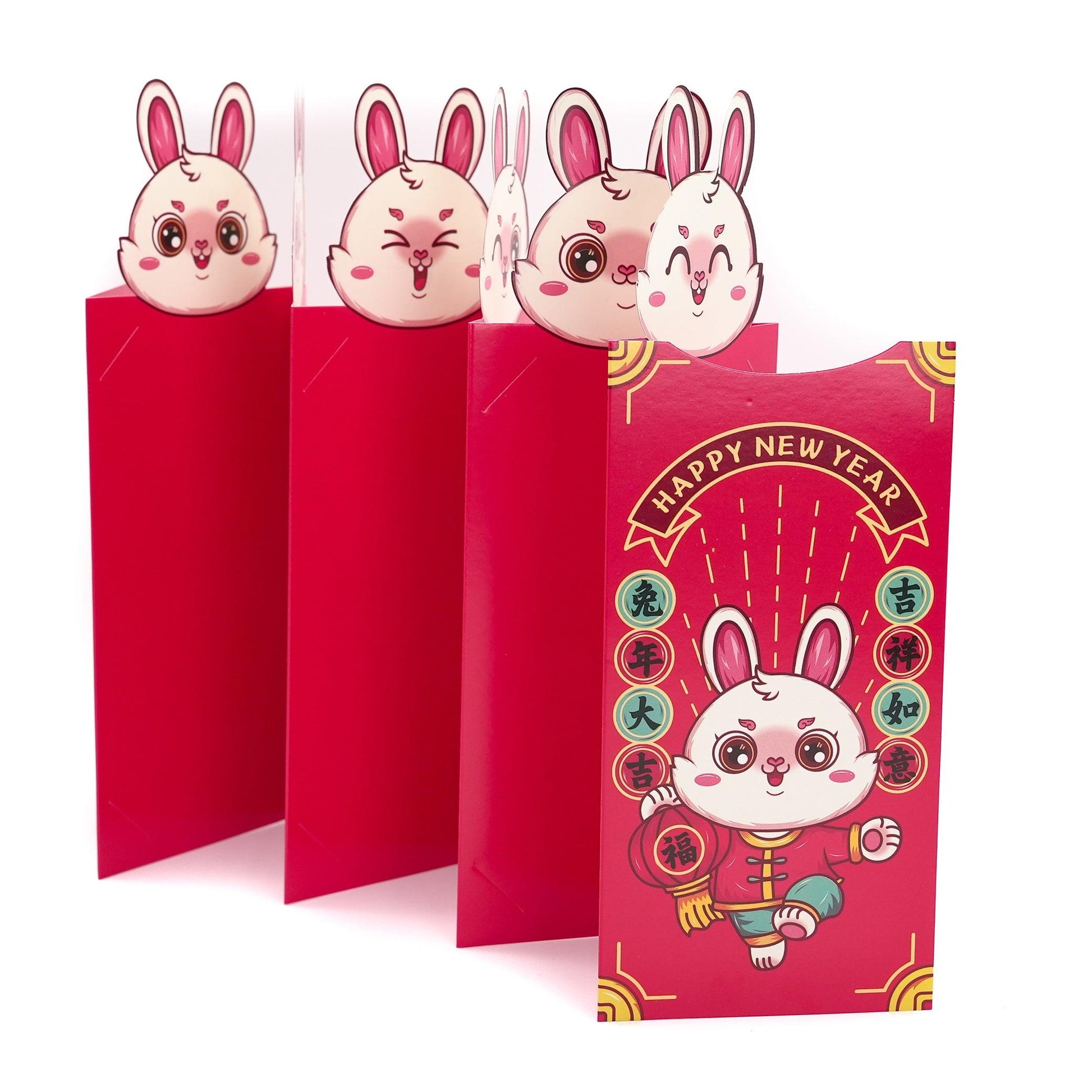Red envelope new year creative lucky money lucky chinese style spring festival rabbit NP-090049 - CHL-STORE 
