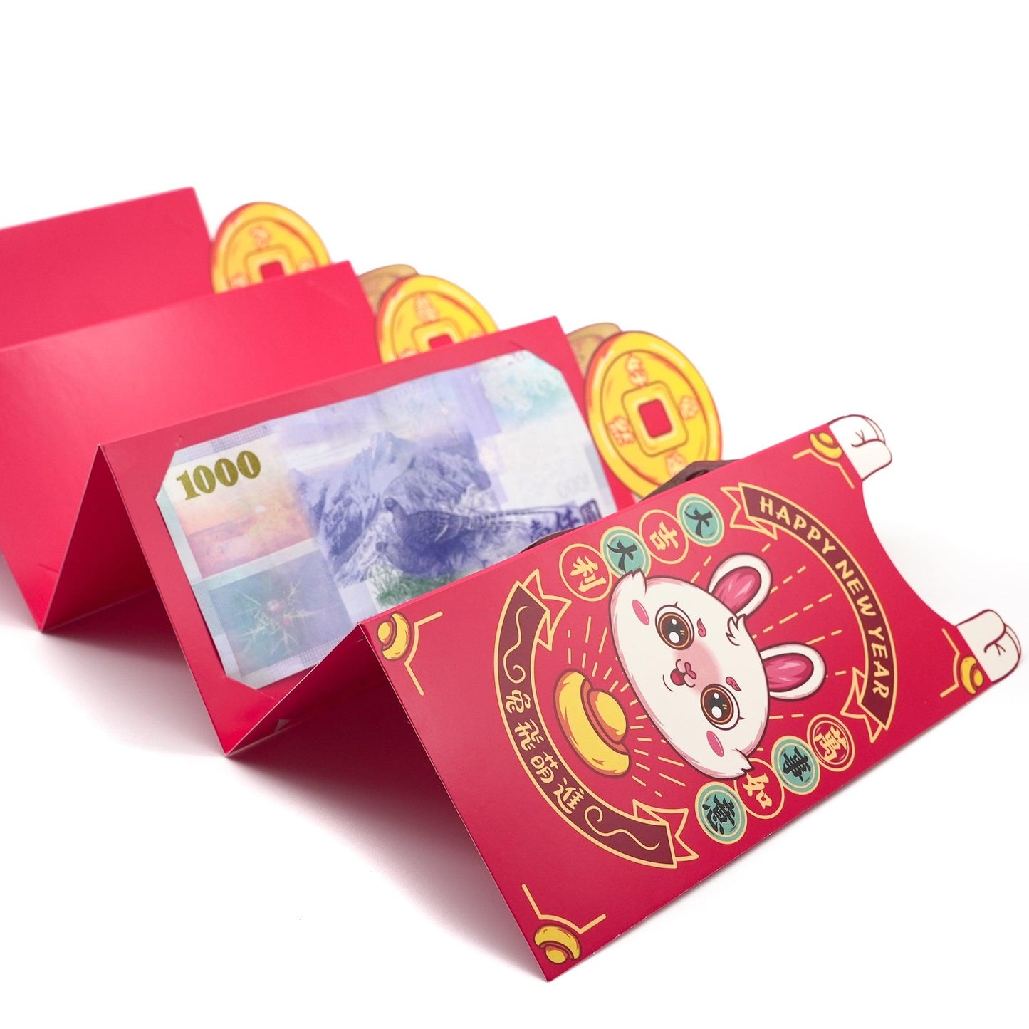Red envelope new year creative lucky money lucky chinese style spring  festival rabbit NP-090049