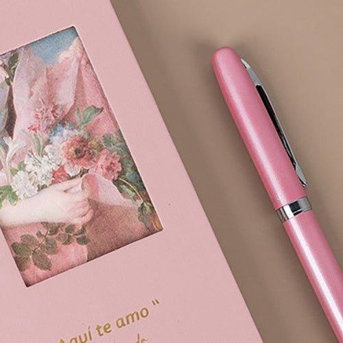 RosyPosy hollow hardcover hardcover hardcover experience notebook hand account reading plan student square hollow matte reading series - CHL-STORE 