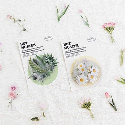 RosyPosy PET ins plant decoration small fresh sticker pack NP-000074 - CHL-STORE 