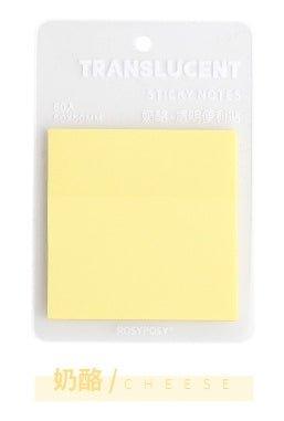 RosyPosy Reflection Series Color Clear Notes 50 Sheets NP-000089 - CHL-STORE 