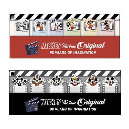 SAKAMOTO 22064 Mickey Mouse 90th Anniversary Limited Bookmark Sticker Limited Note - CHL-STORE 