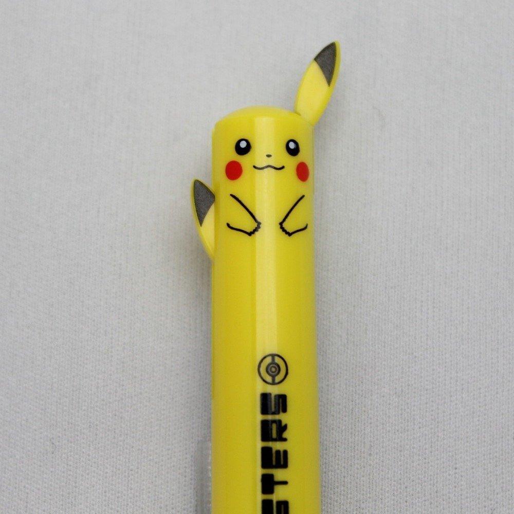 Sakamoto 971728001 mimi Pokemon Pikachu two-color pen pocket monster ballpoint pen 0.7mm Black ink Red ink - CHL-STORE 